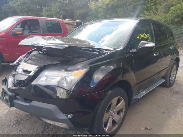 2008 ACURA MDX 2HNYD287X8H555396 Photo 1