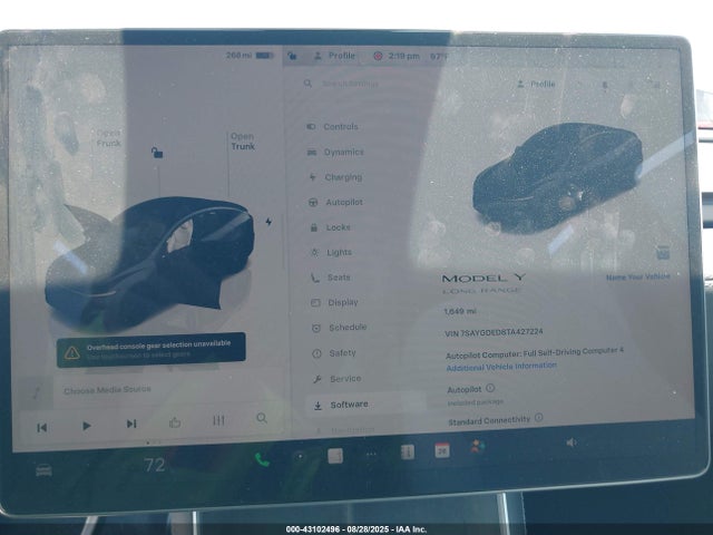 2026 TESLA MODEL Y 7SAYGDED8TA427224 Photo 6