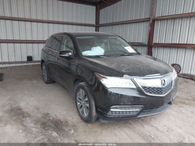 2014 ACURA MDX 5FRYD4H67EB040025 Photo 0