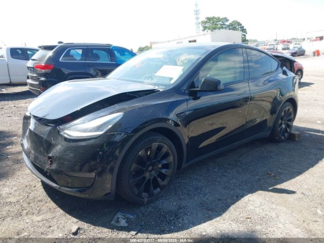 2021 TESLA MODEL Y 5YJYGDEE6MF080874 Photo 1