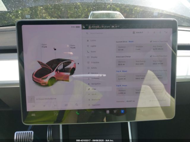 2021 TESLA MODEL Y 5YJYGDEE6MF080874 Photo 6