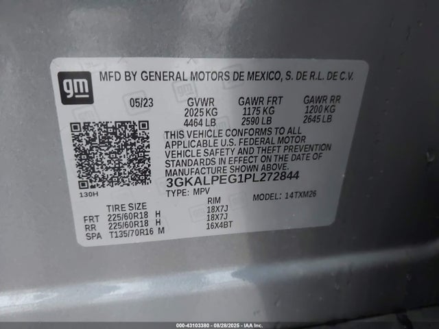 GMC lsd 2023 3GKALPEG1PL272844 Image 9