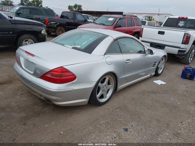 Продаж на аукціоні авто 2003 Mercedes-benz Sl 500, vin: WDBSK75F33F002138, номер лоту: 43103455