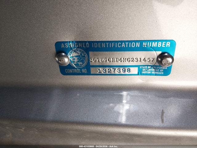 3GTU9CED6MG231457 GMC Sierra 1500 4wd Short Box Elevation
