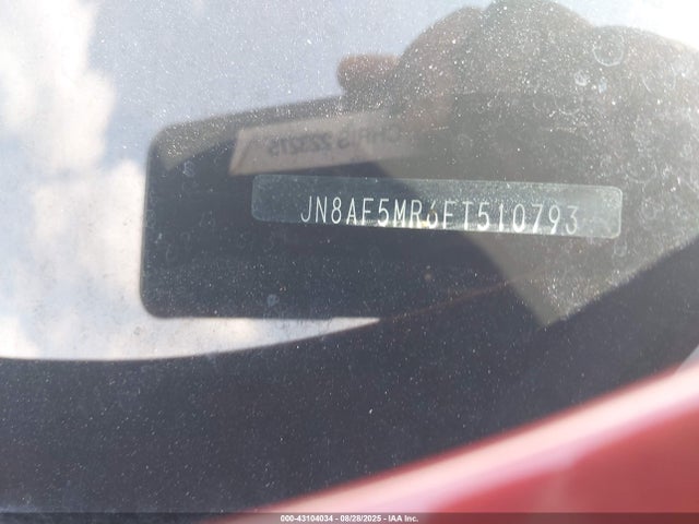 JN8AF5MR6FT510793 Nissan 2015