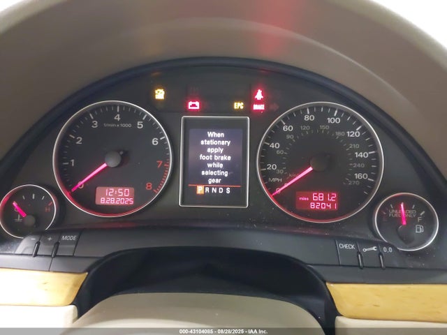 2008 AUDI A4 WAUAF78E28A048825 Photo 6