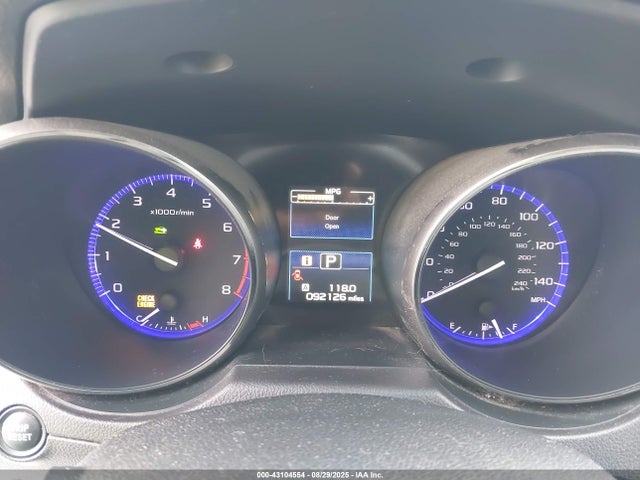 4S4BSACC7G3344346 Subaru 2.5l u5