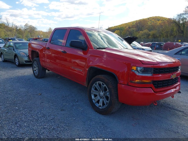 43105031 :رقم المزاد ، 3GCUKPEC8JG252843 vin ، 2018 Chevrolet Silverado 1500 Custom مزاد بيع