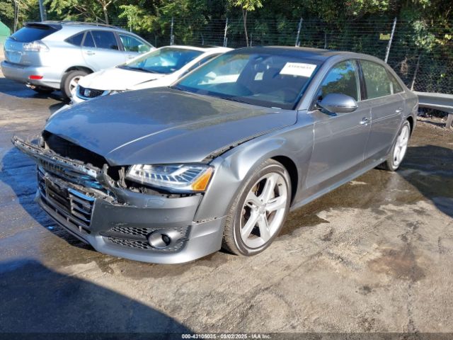 2018 AUDI A8 L WAU43AFD2JN000527 Photo 1