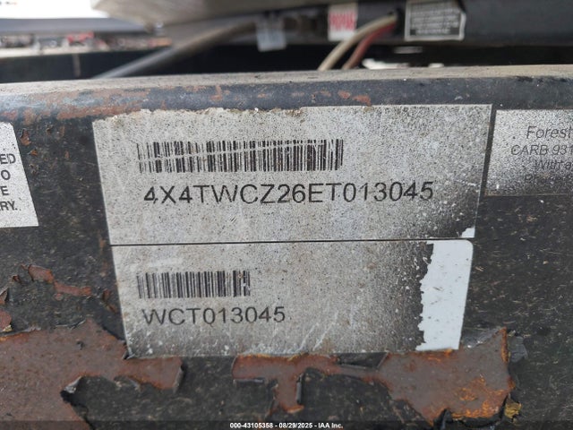 4X4TWCZ26ET013045 Wildcat 2014
