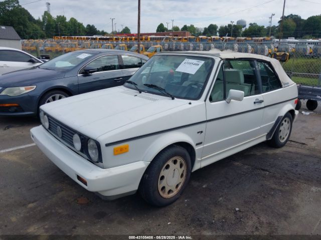 1993 VOLKSWAGEN CABRIOLET WVWAB5156PK009080 Photo 1