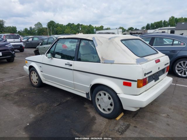 1993 VOLKSWAGEN CABRIOLET WVWAB5156PK009080 Photo 2