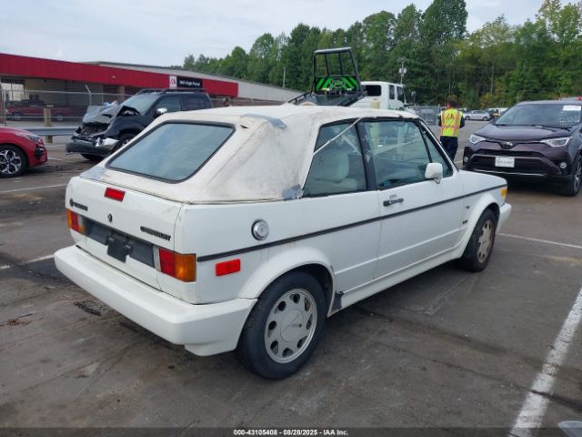 1993 VOLKSWAGEN CABRIOLET WVWAB5156PK009080 Photo 3