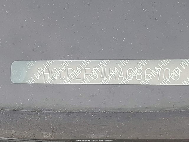 1HGCR2F54HA086700 Honda k24w1