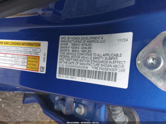 2025 ACURA INTEGRA 19UDE4H63SA009048 Photo 8