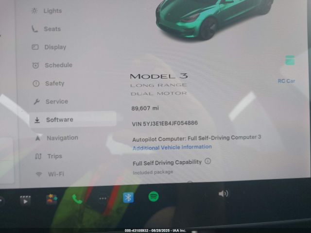 2018 TESLA MODEL 3 5YJ3E1EB4JF054886 Photo 6