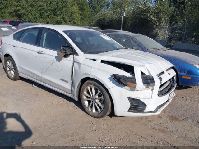 2019 FORD FUSION HYBRID 3FA6P0LU6KR272243