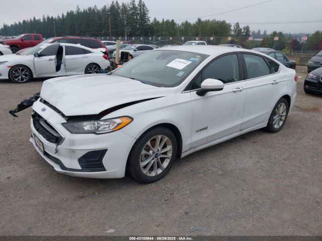 2019 FORD FUSION HYBRID 3FA6P0LU6KR272243 Photo 1