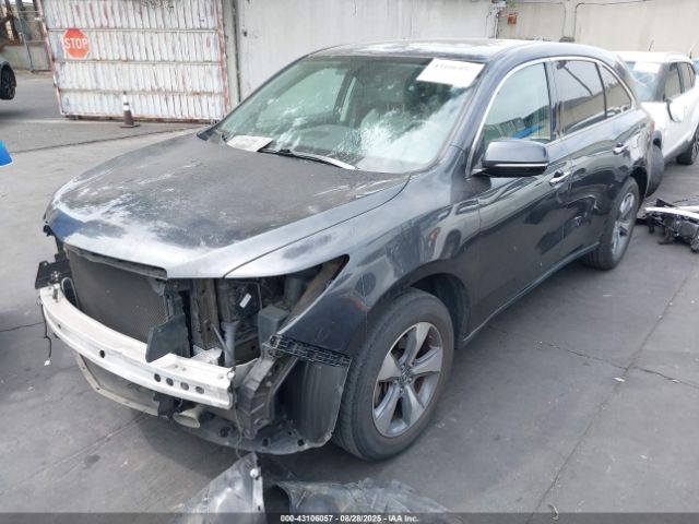 2016 ACURA MDX 5FRYD3H27GB012333 Photo 1