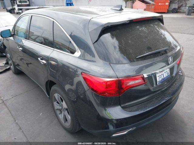 2016 ACURA MDX 5FRYD3H27GB012333 Photo 2