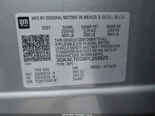 GMC lsd 2023 3GKALTEG8PL202623 Image 9