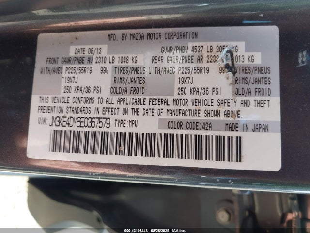 JM3KE4DY6E0367579 Mazda py