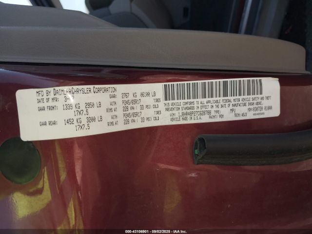 2007 JEEP GRAND CHEROKEE 1J8HR48P27C628788 Photo 8