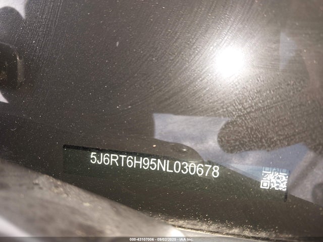 Honda lfb2 2022 5J6RT6H95NL030678 Image 9