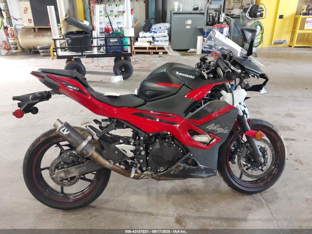 2025 Kawasaki Ex500 A/b მანქანა იყიდება აუქციონზე, vin: ML5EXGJ11SDA53039, აუქციონის ნომერი: 43107021