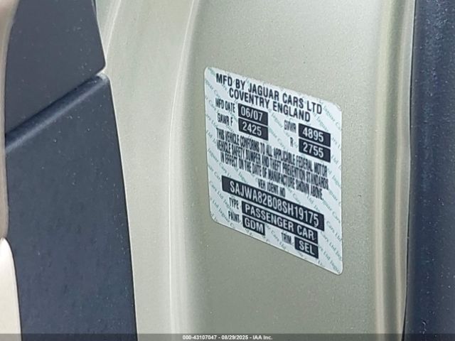 2008 JAGUAR XJ SAJWA82B08SH19175 Photo 8