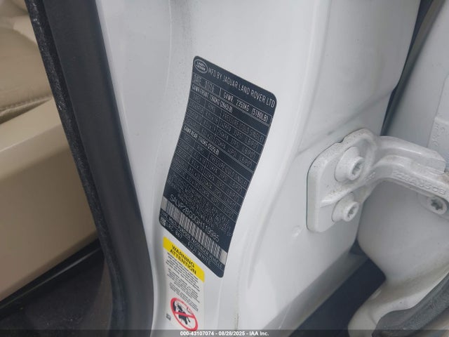SALVP2BG0GH119985 Land Rover gtdi lev3 sulev30