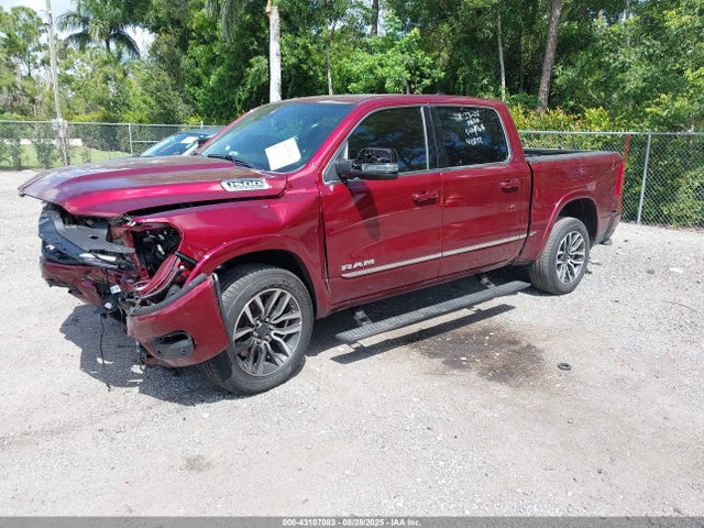 43107083 :رقم المزاد ، 1C6SRFHP9SN677807 vin ، 2025 Ram 1500 Limited  4x4 5'7 Box مزاد بيع