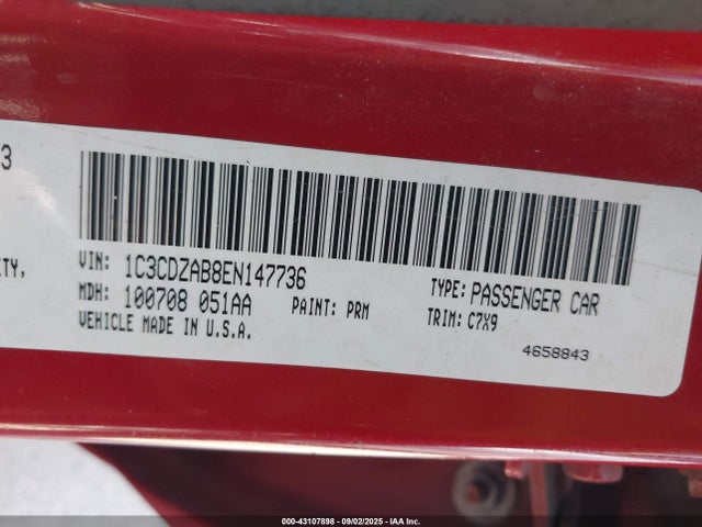 Dodge Avenger 2014 1C3CDZAB8EN147736 Image 9