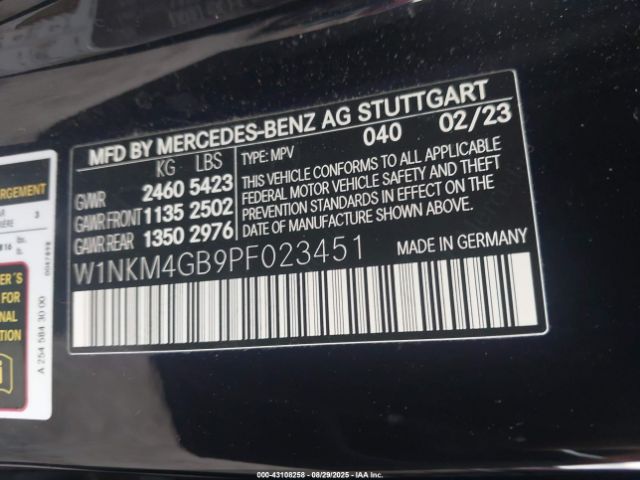 2023 MERCEDES-BENZ GLC 300 W1NKM4GB9PF023451 Photo 8