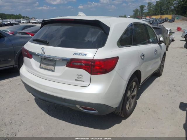 2014 ACURA MDX 5FRYD4H26EB014397 Photo 3