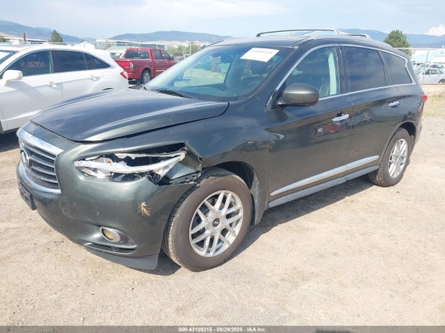 43109215 :رقم المزاد ، 5N1AL0MM3DC338758 vin ، 2013 Infiniti Jx35 مزاد بيع