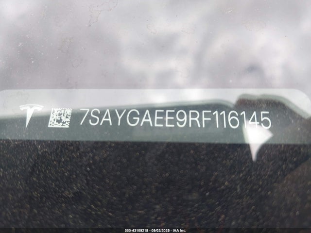 2024 TESLA MODEL Y 7SAYGAEE9RF116145 Photo 8