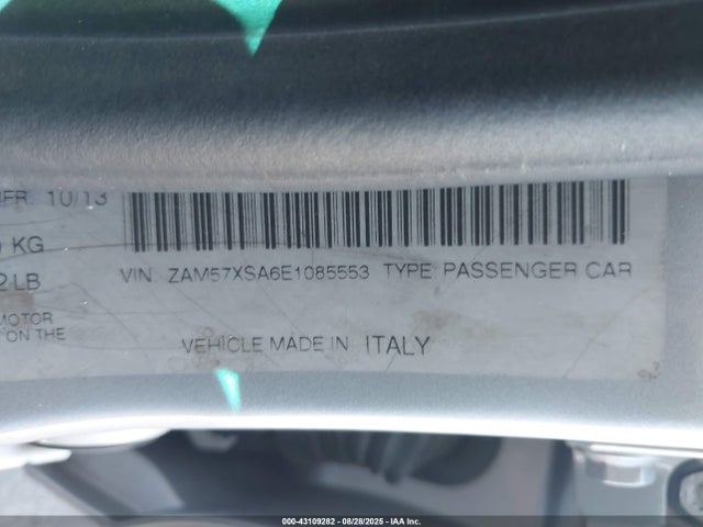 ZAM57XSA6E1085553 Maserati m156d
