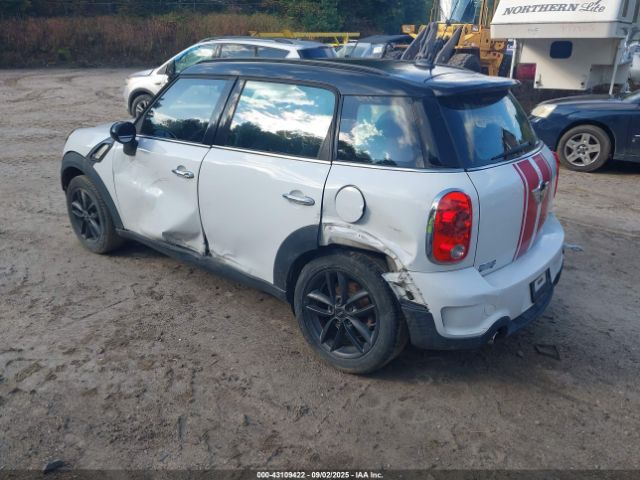 2012 MINI COOPER S COUNTRYMAN WMWZC3C59CWM27053 Photo 2