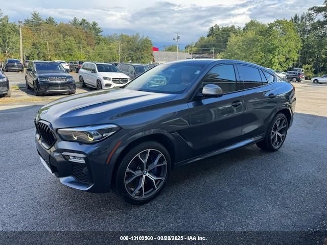 2021 BMW X6 5UXCY8C03M9E38577 Photo 1