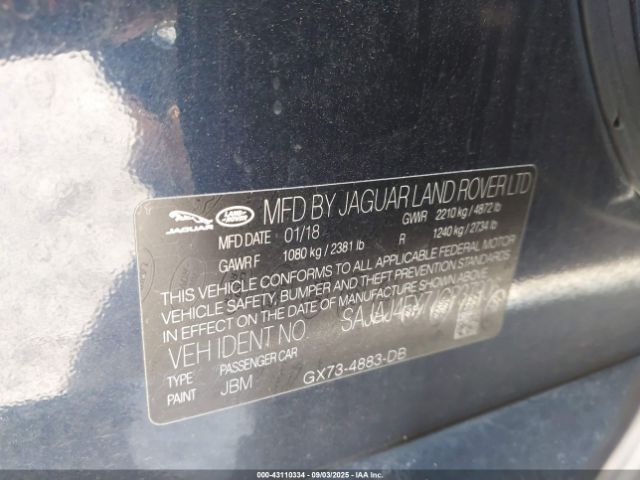 2018 JAGUAR XE SAJAJ4FX7JCP37906 Photo 8