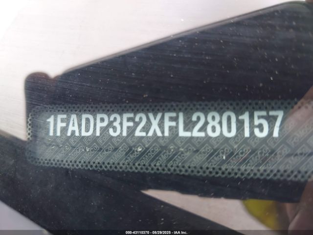 2015 FORD FOCUS 1FADP3F2XFL280157 Photo 8