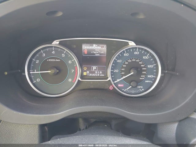 JF2GPALC2GH318978 Subaru naturally aspirated