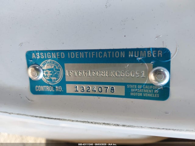 Ford gtdi 2017 1FTEW1EG8HKC66091 Image 9