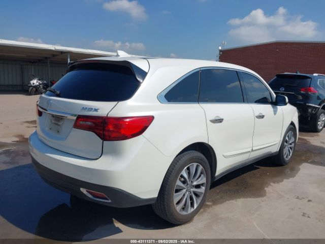 2014 ACURA MDX 5FRYD3H69EB001124 Photo 3