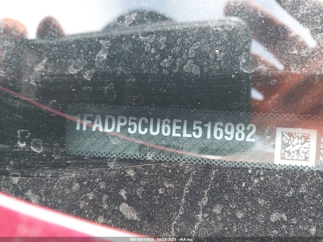 1FADP5CU6EL516982 Ford atk ivct hev