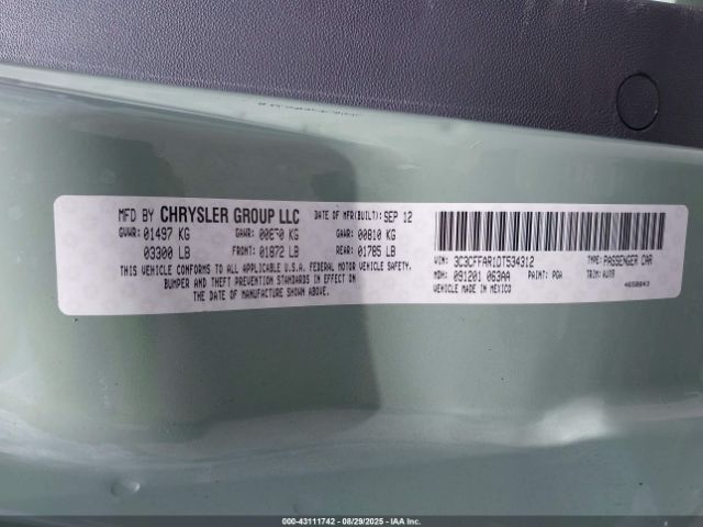 2013 FIAT 500 3C3CFFAR1DT534312 Photo 8