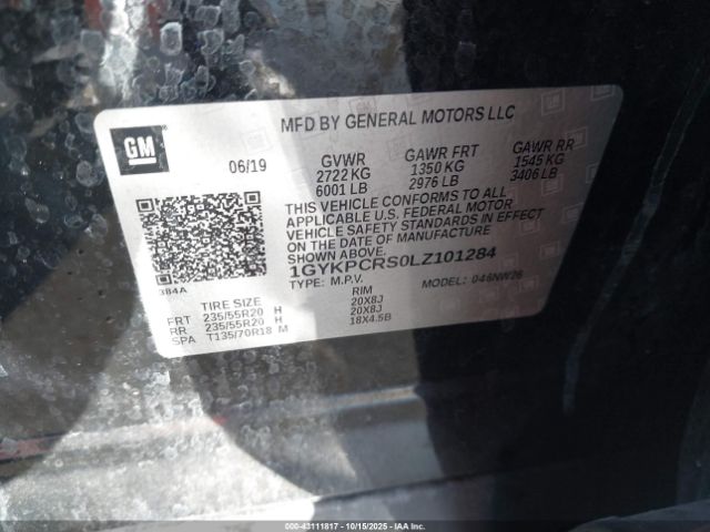 2020 CADILLAC XT6 1GYKPCRS0LZ101284 Photo 8