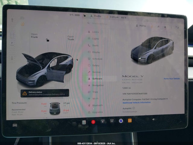 2026 TESLA MODEL Y 7SAYGDEE6TA401388 Photo 6