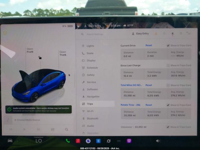 2022 TESLA MODEL 3 5YJ3E1EA9NF334073 Photo 6